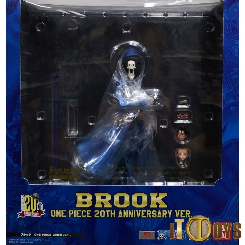 Figuarts ZERO One Piece Brook One Piece 20th Anniversary Ver. Shopee