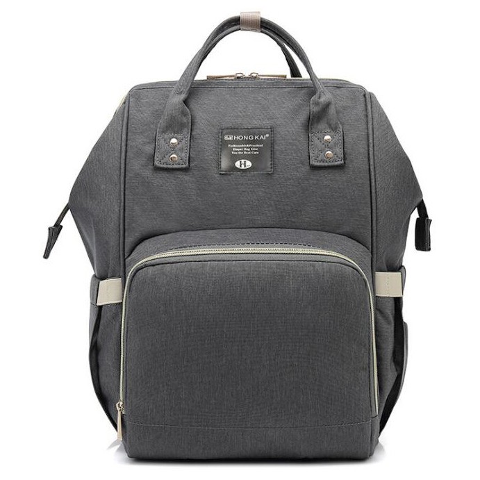 Diaper Backpack (Dark Grey) | Shopee Malaysia