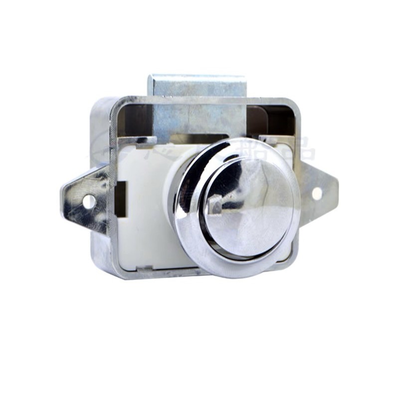 ZINC ALLOY WITH PLASTIC PUSH BUTTON DOOR / COVER LOCK | Shopee Malaysia
