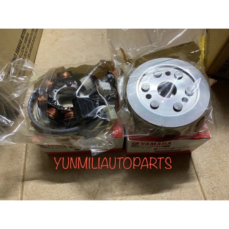 YAMAHA RXZ CATALYZER & FUEL COIL ORIGINAL HLY MADE IN JAPAN