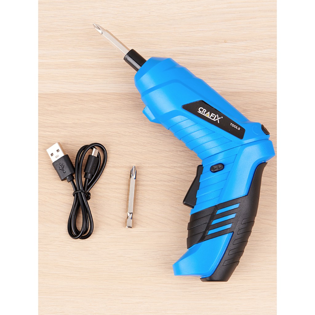 CRAFIX MultiAngle Cordless Screwdriver Rechargeable Mini Screwdriver