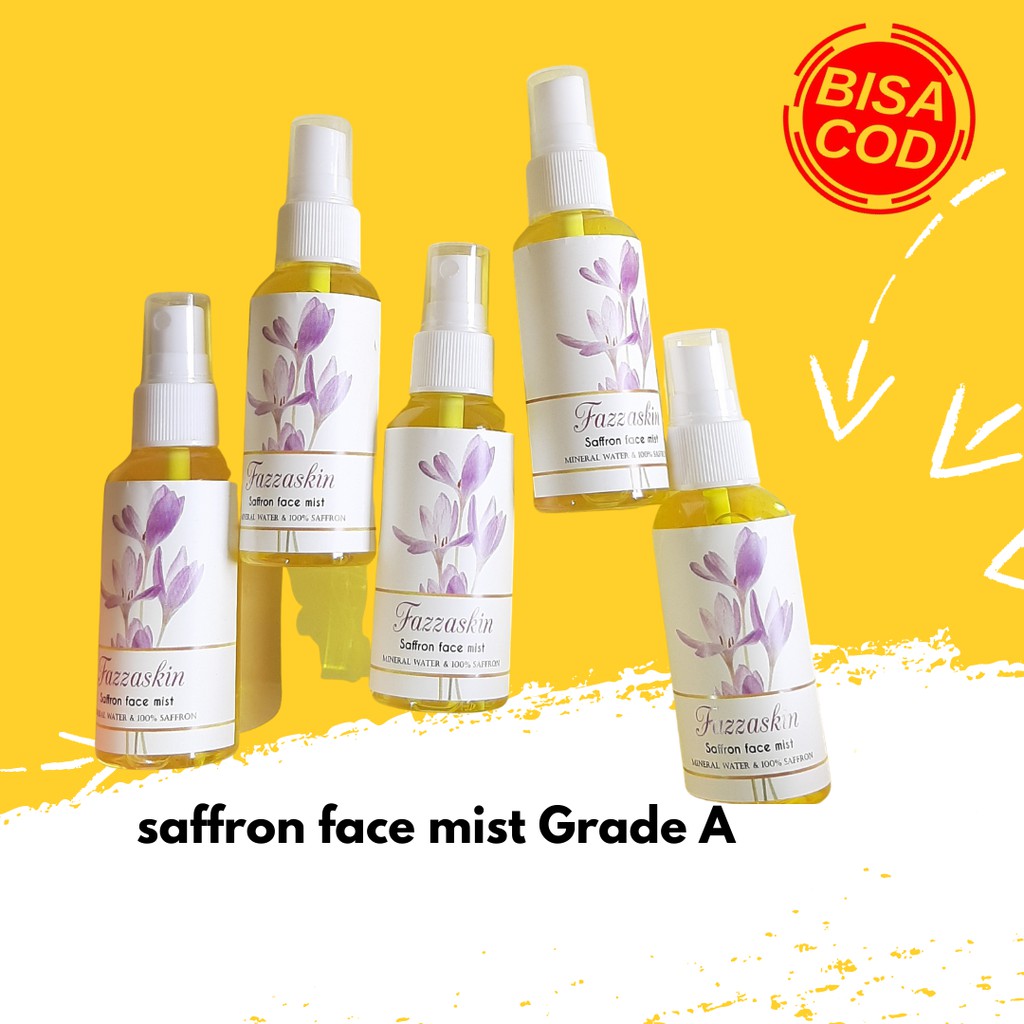 Saffron deals face mist