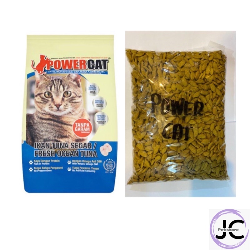 Repack Power Cat Adult Ocean fish 1KG | Shopee Malaysia
