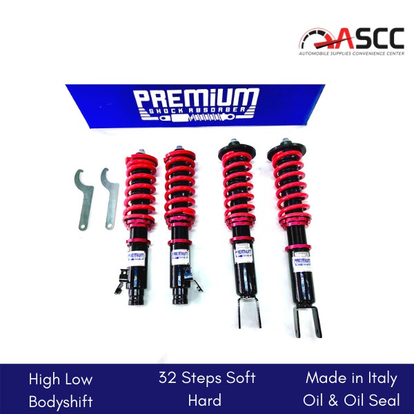 PREMIUM P6 Proton Wira/Satria/Putra/Persona/Gen2/Volvo S40 Mk1 High Low Soft Hard 32 Clicks