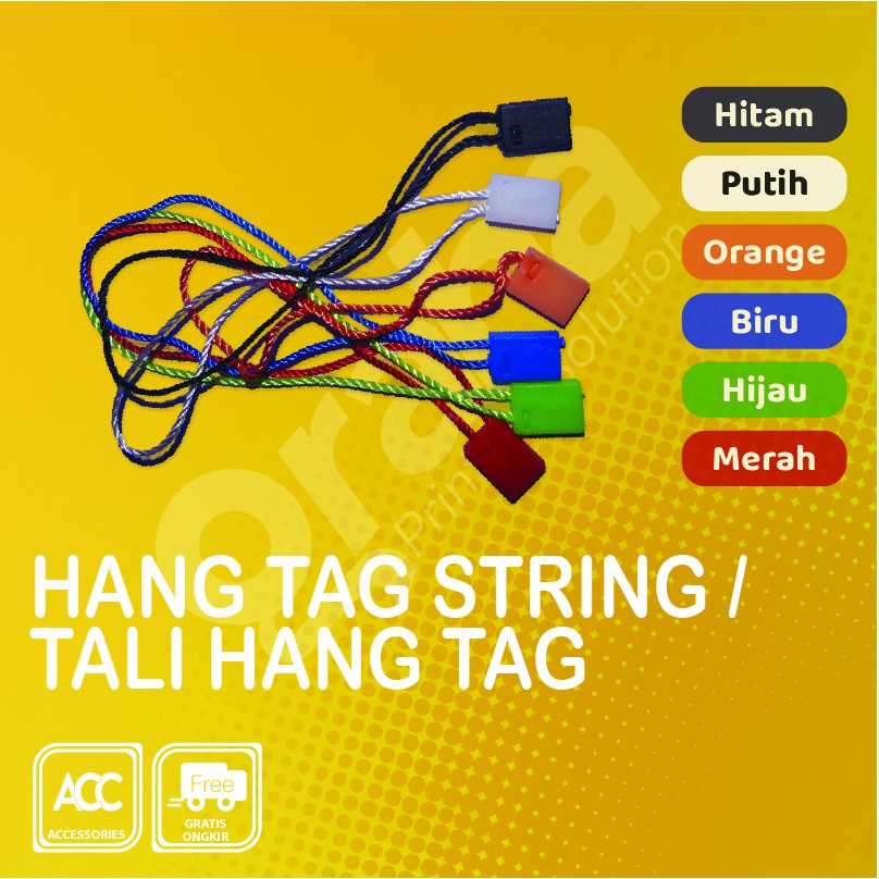 Hang Tag String / Hang Tag Rope | Shopee Malaysia