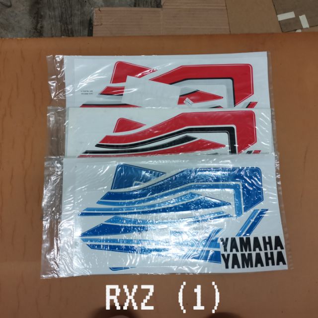 YAMAHA RXZ (1) BODY STICKER - DECAL MOTORCYCLE RXZ | Shopee Malaysia