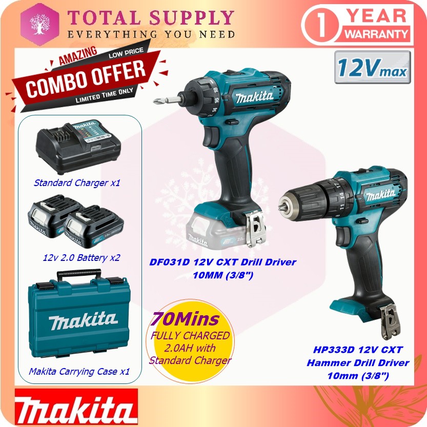 Total tools discount makita drill combo