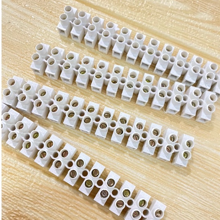 10A Connector Wayar【Straight SOLID 12Pcs】 Terminal Block Voltage wire ...