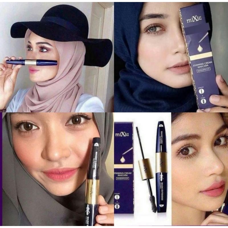 MIXIU MASCARA FIBER 2IN1 SUPER LENTIK ‼️🔥 | Shopee Malaysia