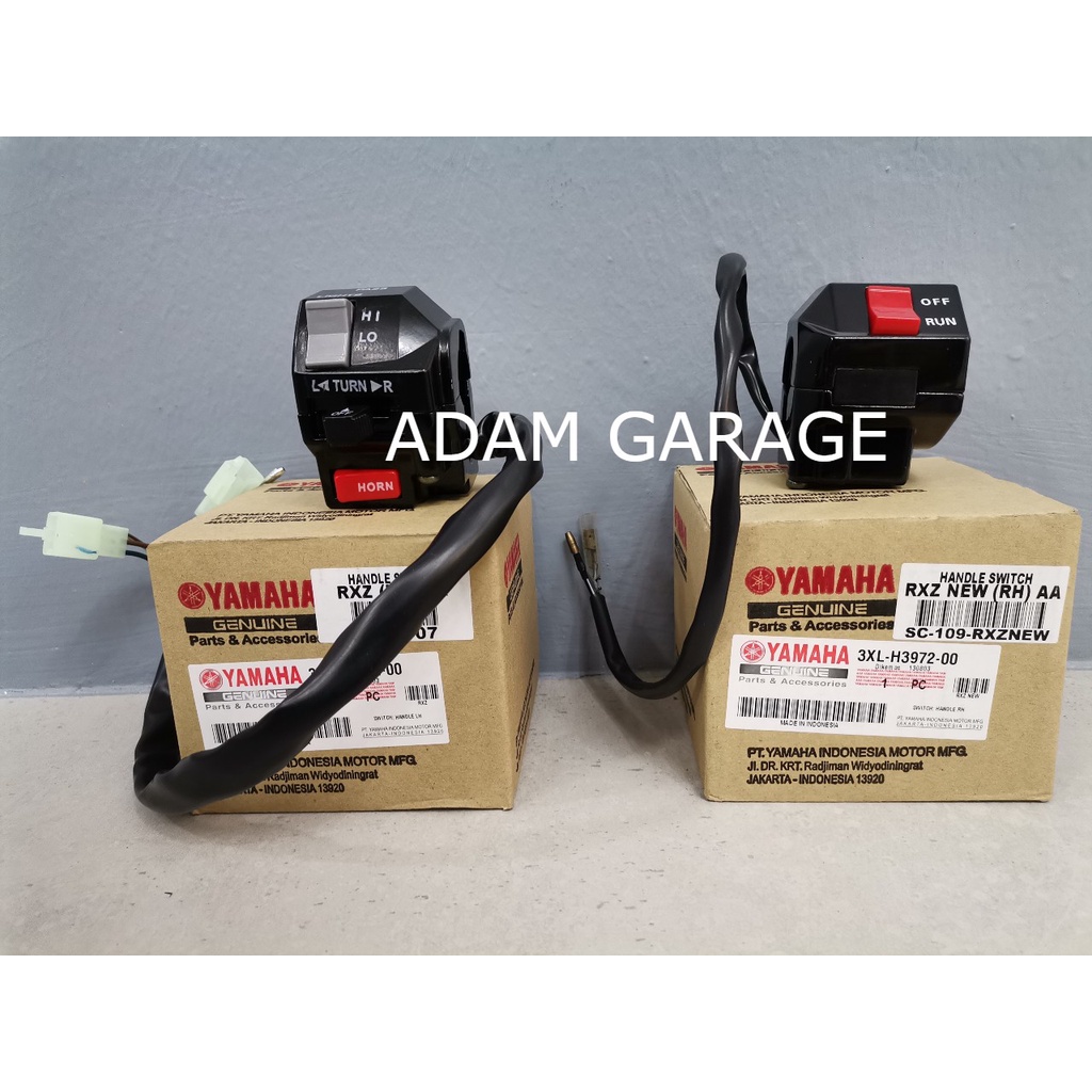 handle Switch Rxz Catalyzer RXZ NEW RXZ MILI Yamaha Rxz [Sepasang] LH ...