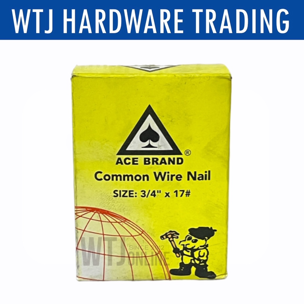 Ace 5 in. Common Steel Nail Flat Head Ace 5 in. Common Steel Nail Flat Head