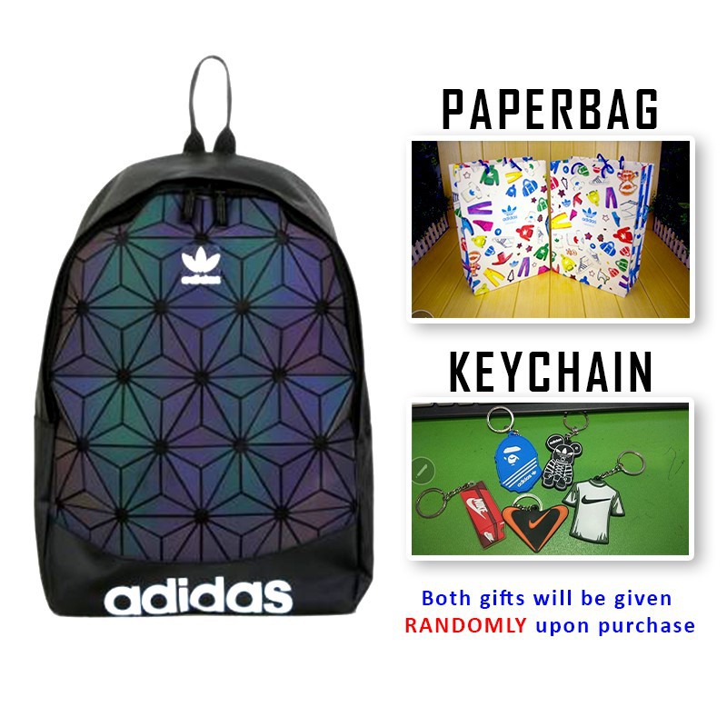 READY STOCK ADIDAS 3D RAINBOW BACKPACK TRAVEL BAG Shopee Malaysia