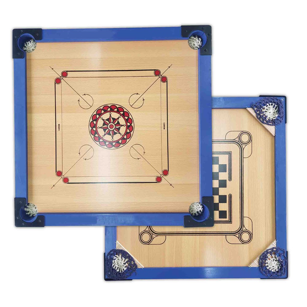 Mini Carrom Board With Checker 48 X 48 cm | Shopee Malaysia