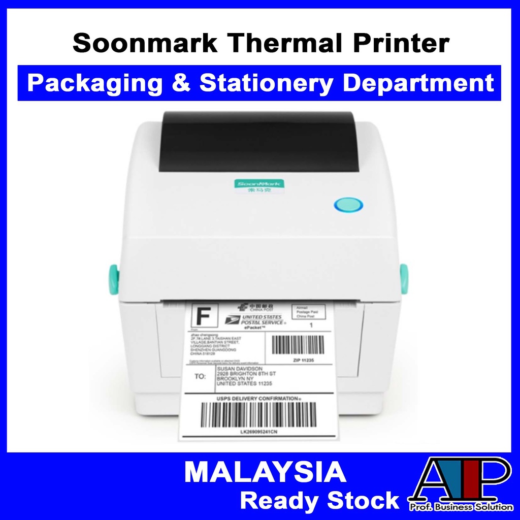 Packaging📦 A6 Thermal Printer Waybill Barcode Shipping Label