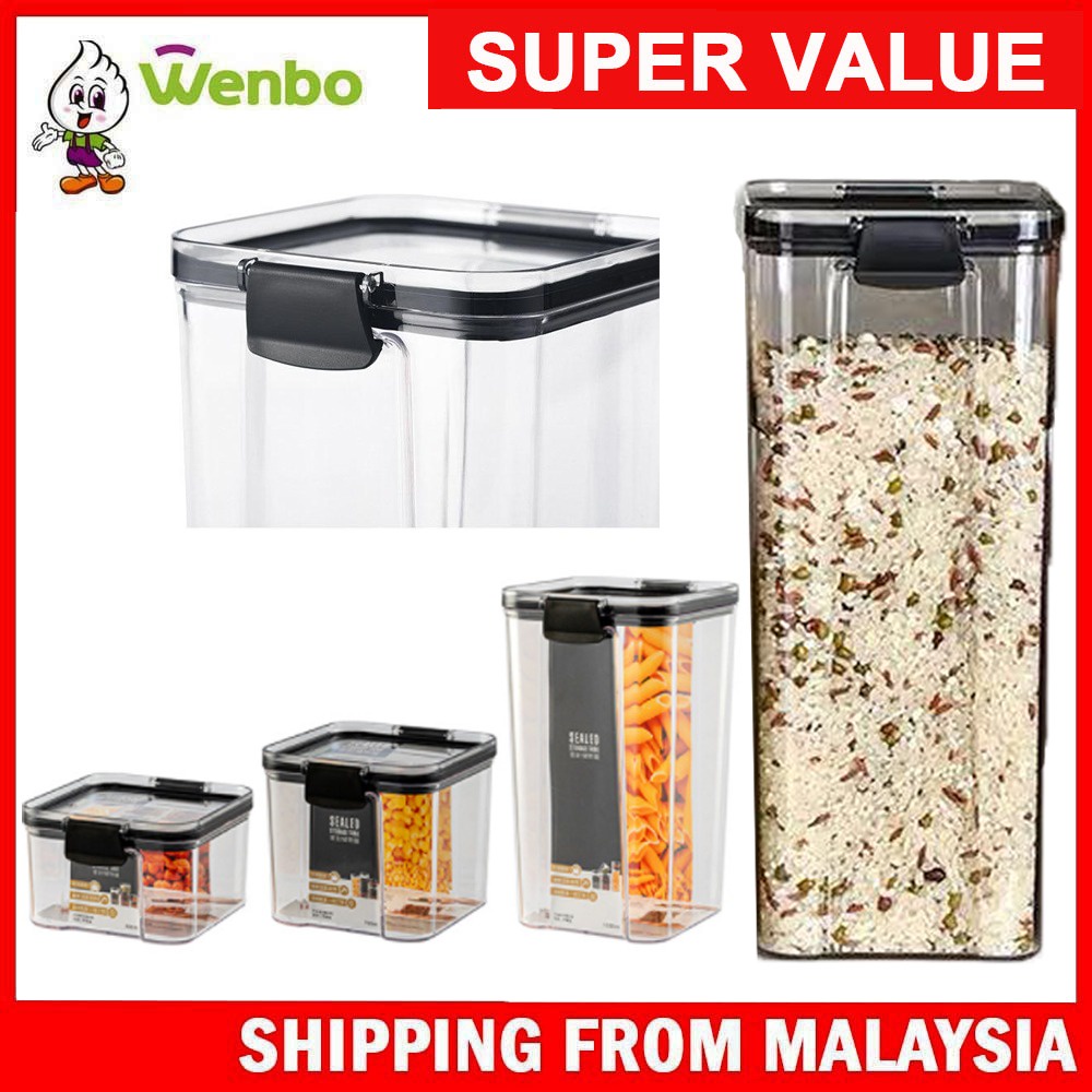 Wenbo Food Storage Container Plastic Kitchen Refrigerator Noodle Box ...