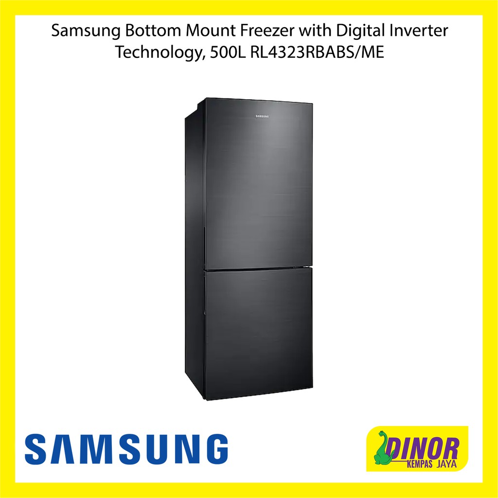 Samsung Bottom Mount Freezer with Digital Inverter Technology, 500L