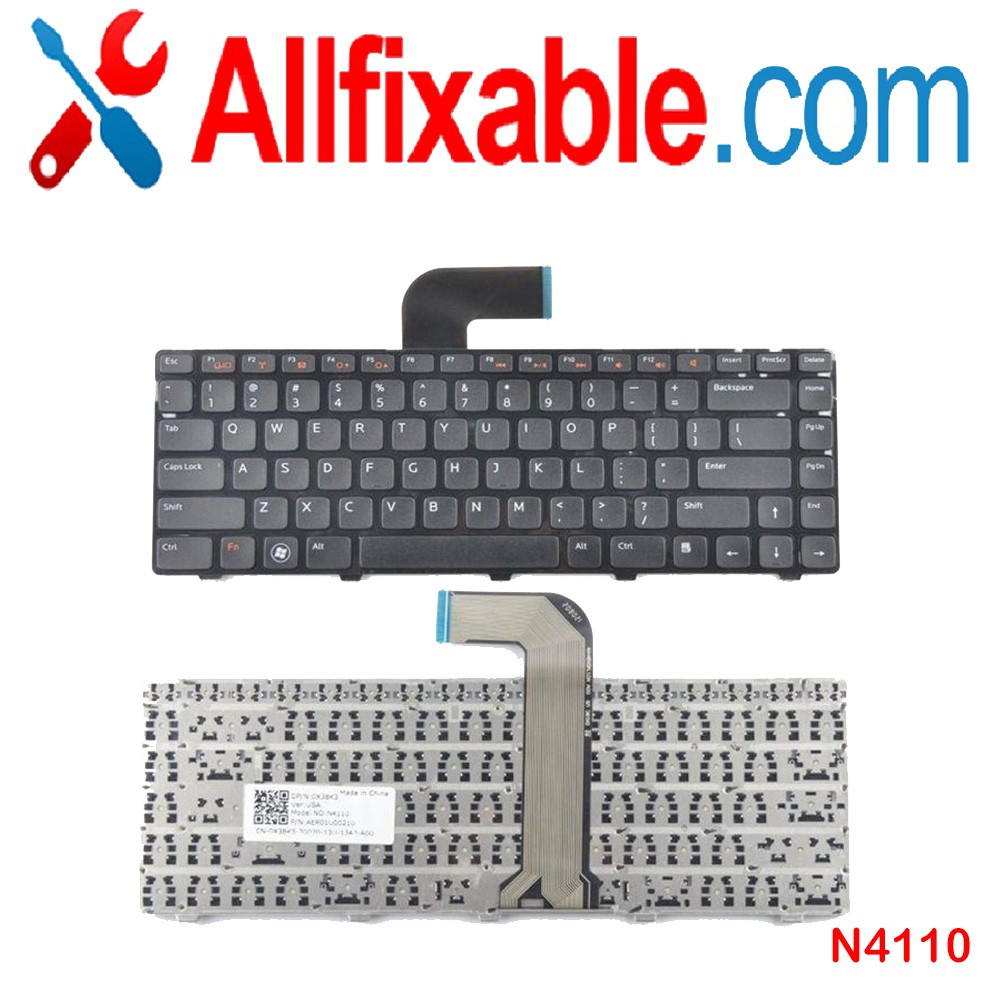 Dell Vostro 2420 2520 3350 N4110 Series X38k3 Notebook Replacement Keyboard Shopee Malaysia 2418