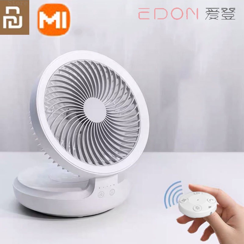 xiaom Edon Rechargeable USB Fan mini Fan Folding USB Desktop Fan USB Fan Portable Fan Micro