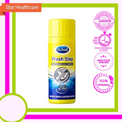 Scholl fresh 2025 step powder