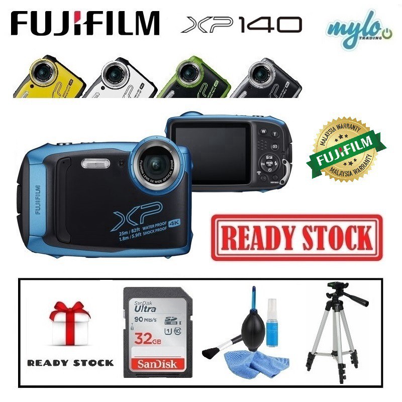 fujifilm finepix xp130 16.4 mp waterproof camera