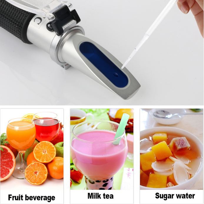 🔥Local Ready Stock 🔥 Sugar Meter Refractometer Handheld 0-62% Brix Test ...