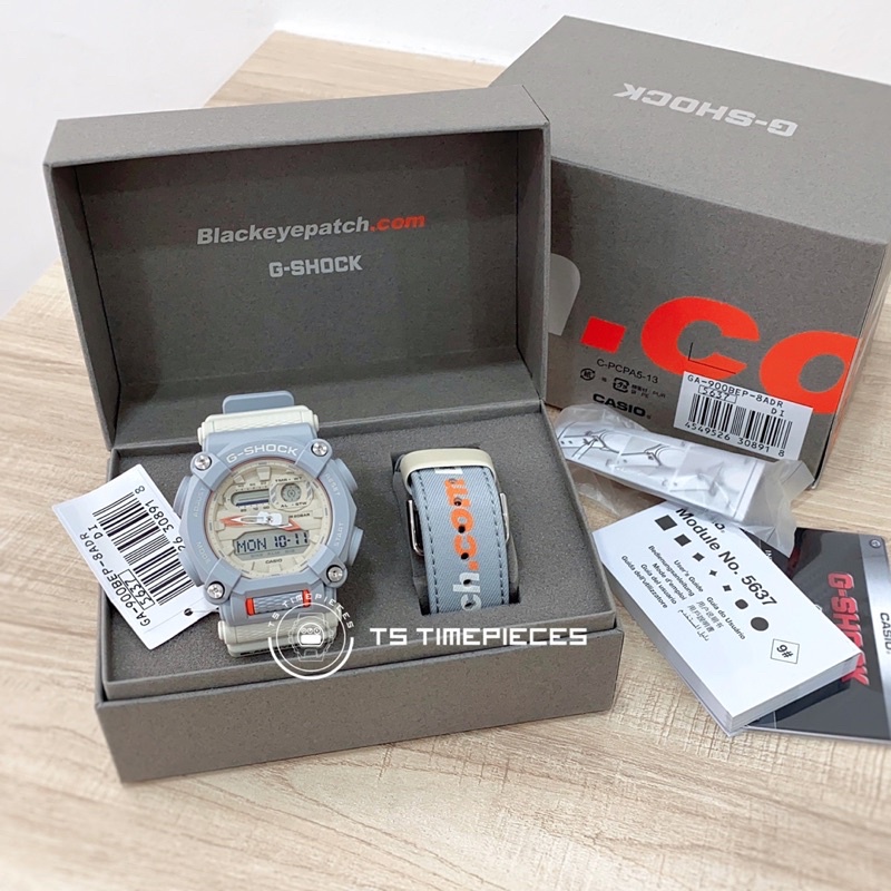 G SHOCK Tough Royal x Black Eye Patch GA-900BEP-8A / GA