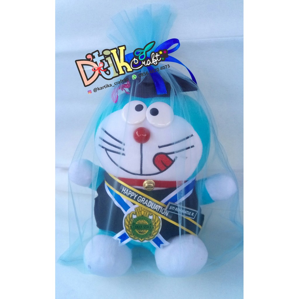 Doraemon graduation doll | Shopee Malaysia