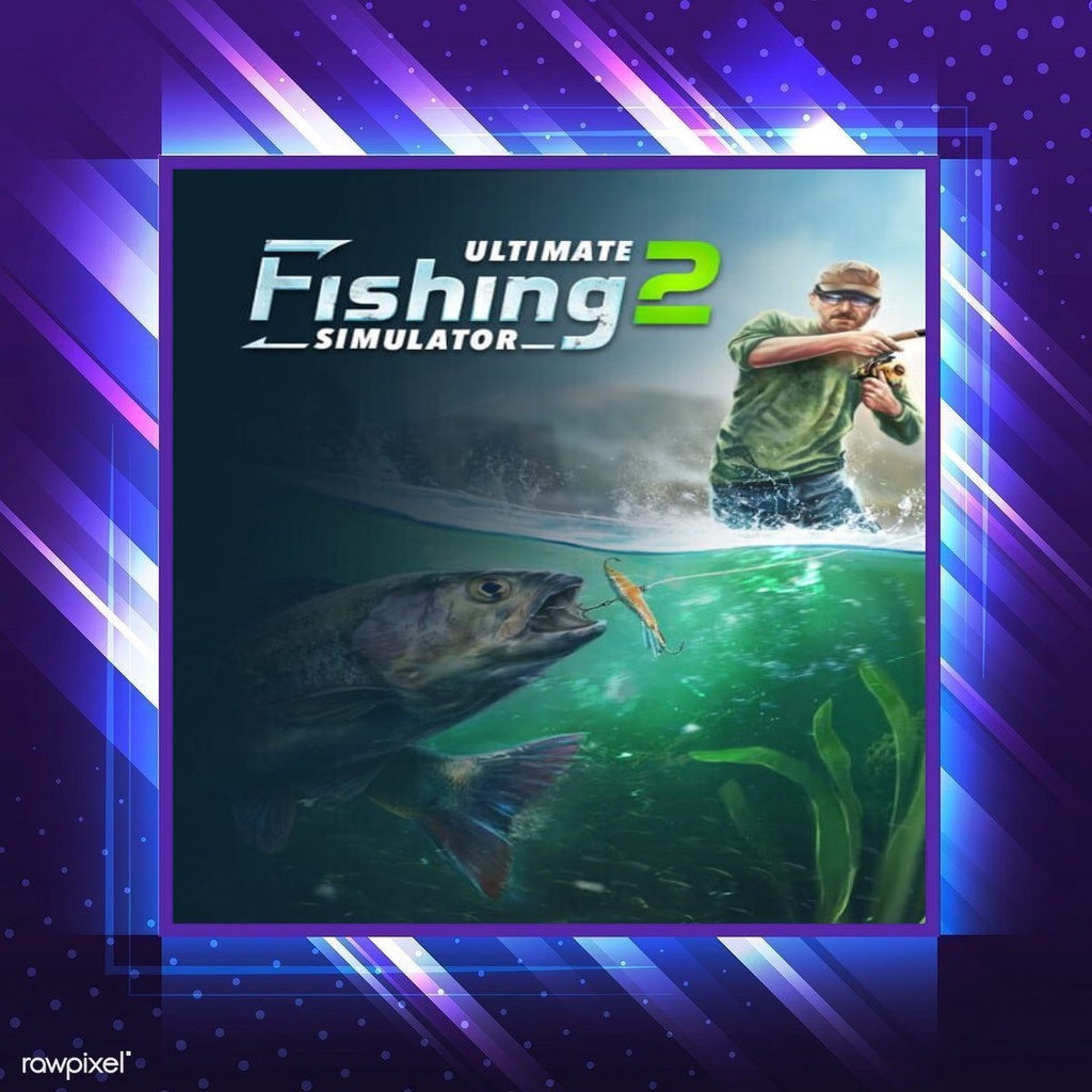 PC ] Ultimate Fishing Simulator 2 ( With DLC + UPDATES ) Offline PC Game (  Digital Download )