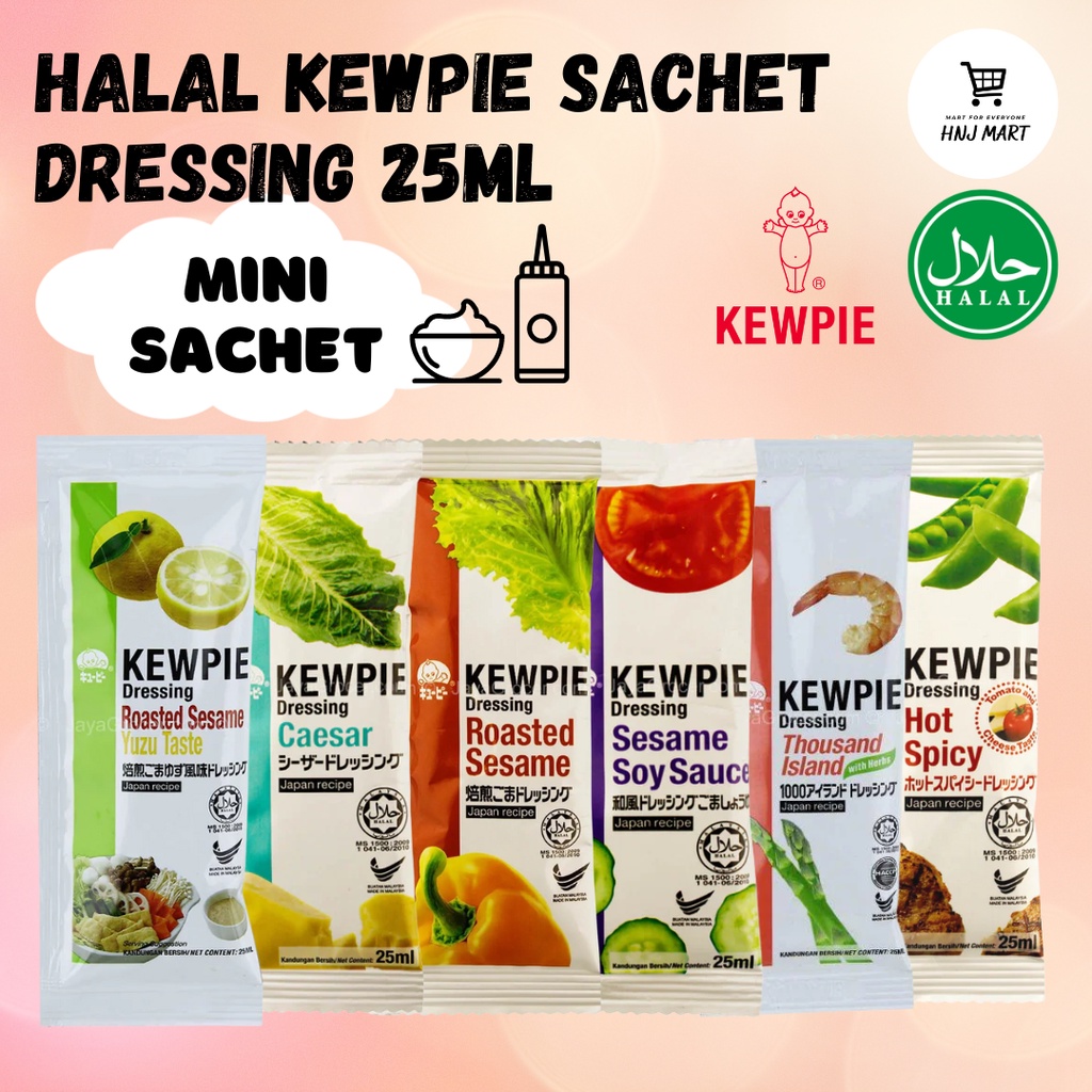 Halal Kewpie Sachet Dressing 25ml Shopee Malaysia
