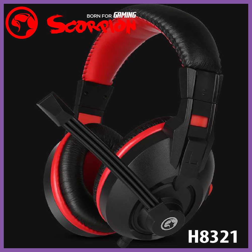 MARVO SCORPION PRO STEREO GAMING HEADSET H8321 Shopee Malaysia