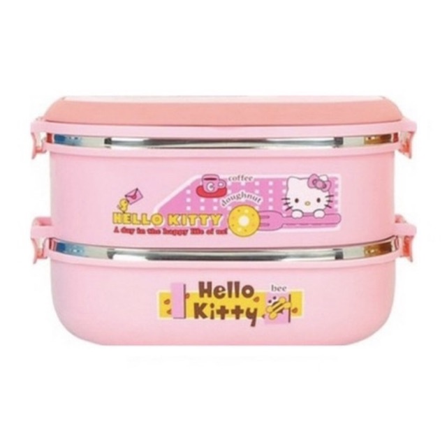 &nbsp;Hello Kitty Stainless Steel Lunch Box main image 0