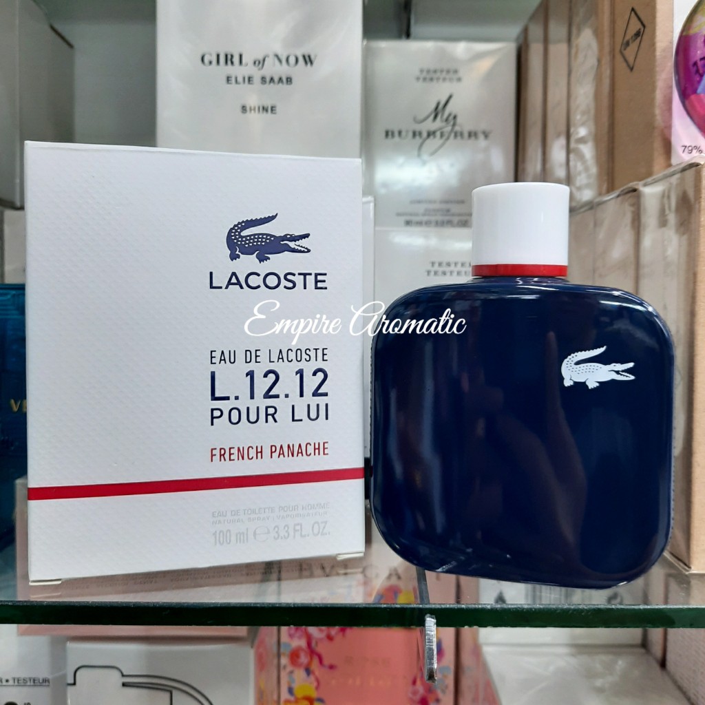 Lacoste L.12.12 Pour Lui French Panache EDT 100ml ORIGINAL For Men