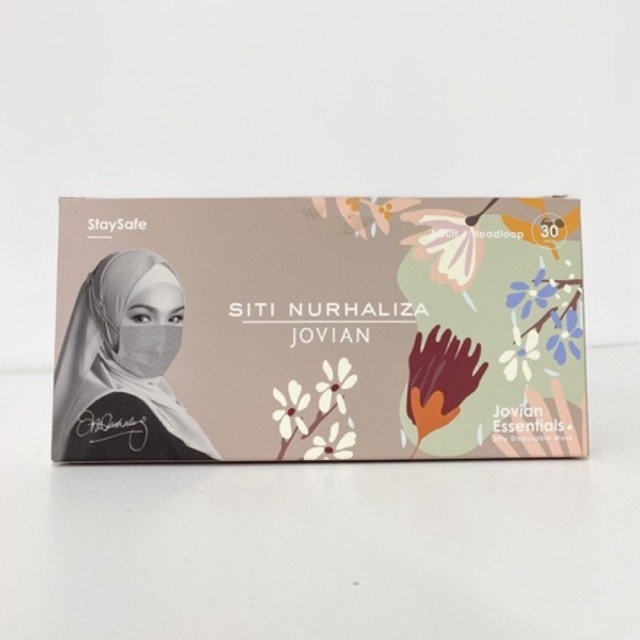 Jovian x Siti Nurhaliza 3Ply Earloop Mask Blossom Shopee Malaysia