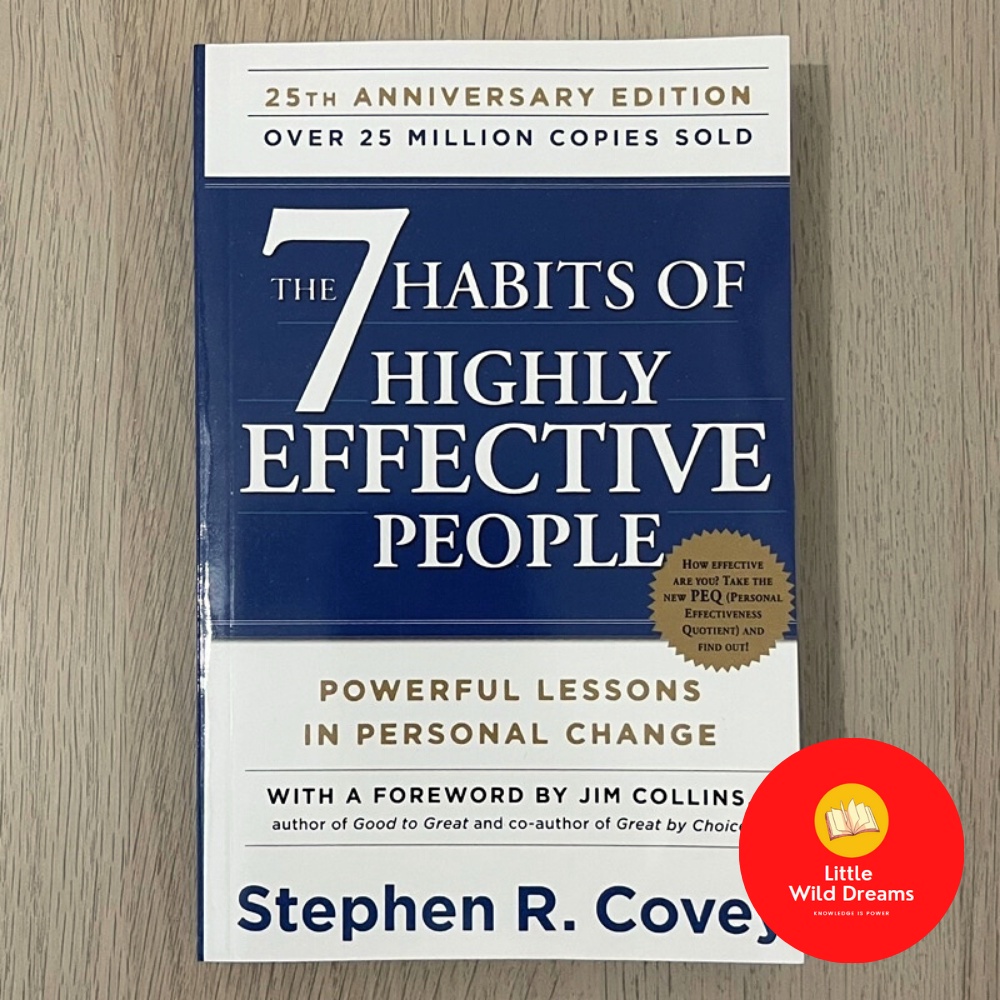 English Book : The 7 Habits of Highly Effective People By Stephen R ...