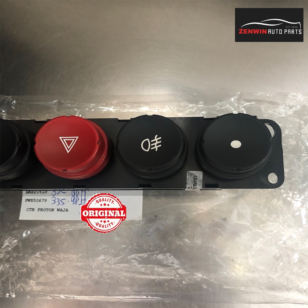 PROTON WAJA HAZARD CENTER SWITCH ASSY PW850679 Shopee Malaysia