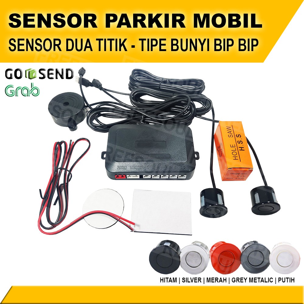 Car Parking Sensor 2 Point Beep Sound Car Reverse Sensor Parking