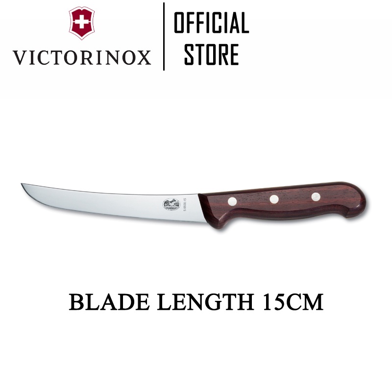 Victorinox RoseWood 15cm Rigid Wood Boning Knife 5.6500.15 Shopee Malaysia