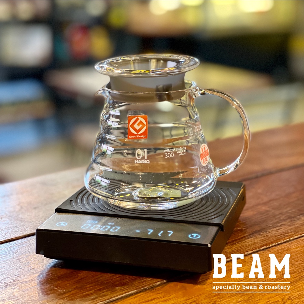 BEAM] HARIO V60 RANGE COFFEE SERVER 360 CLEAR 01