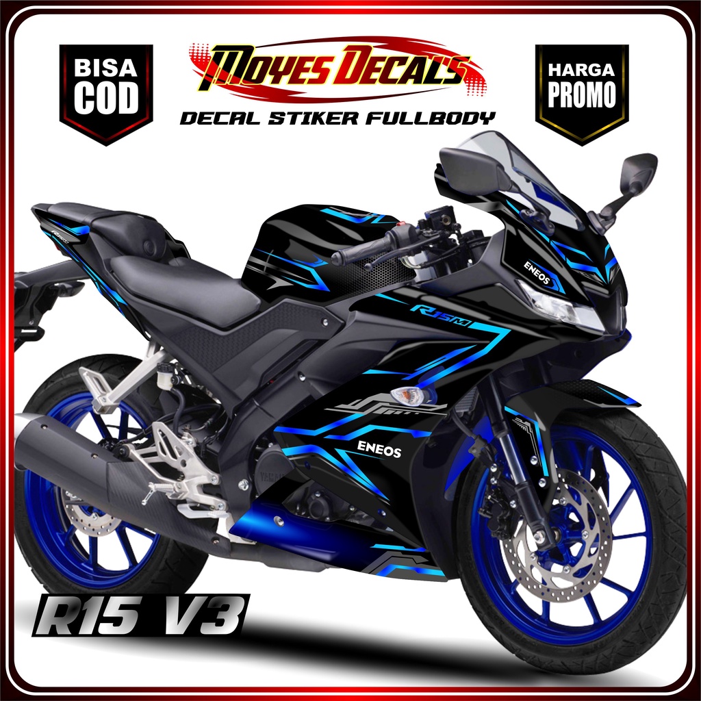 Decal R15 V3 Fullbody Sticker Variation Yamaha R15 V3 Full Body ...