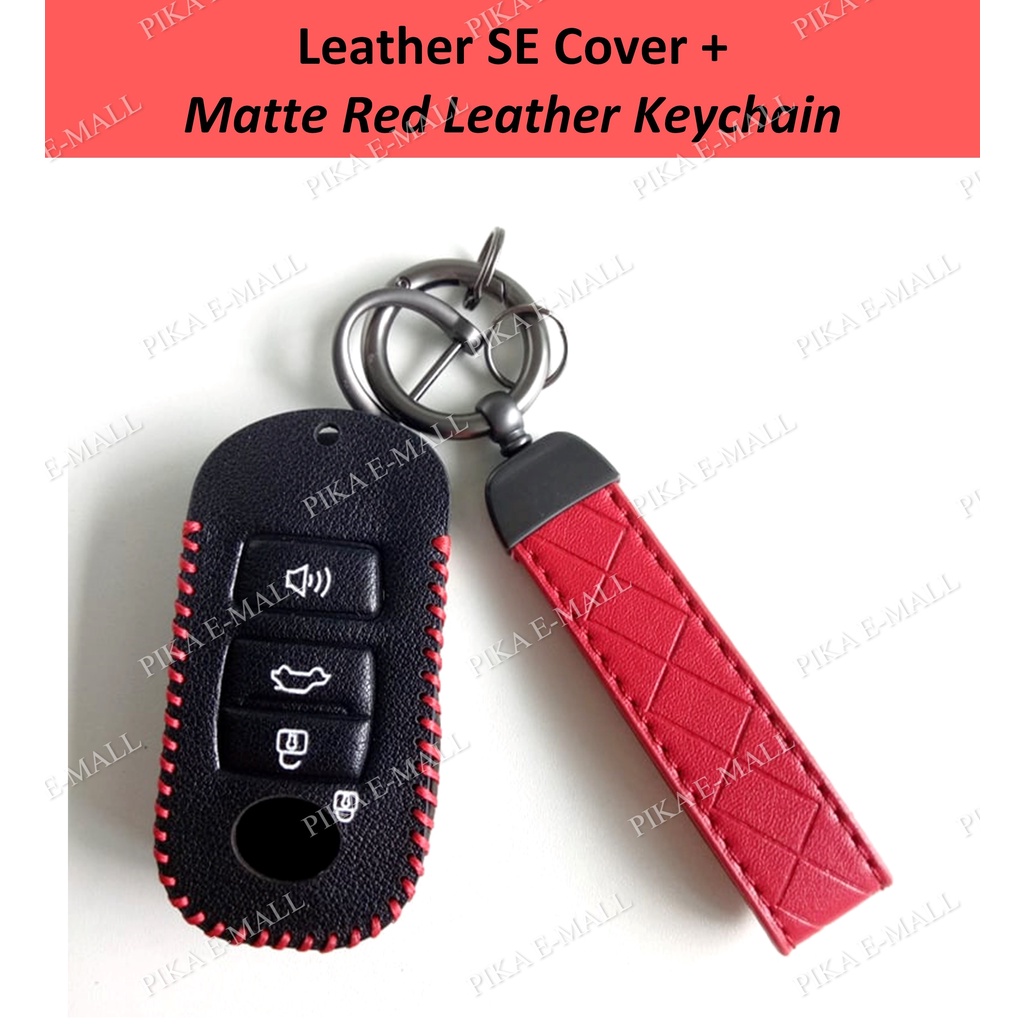 Myvi Ativa] Perodua Ativa Perodua Myvi 2022 Facelift Genuine Leather Key  Cover Perodua Keychain Sarung Kunci Kereta  Shopee Malaysia