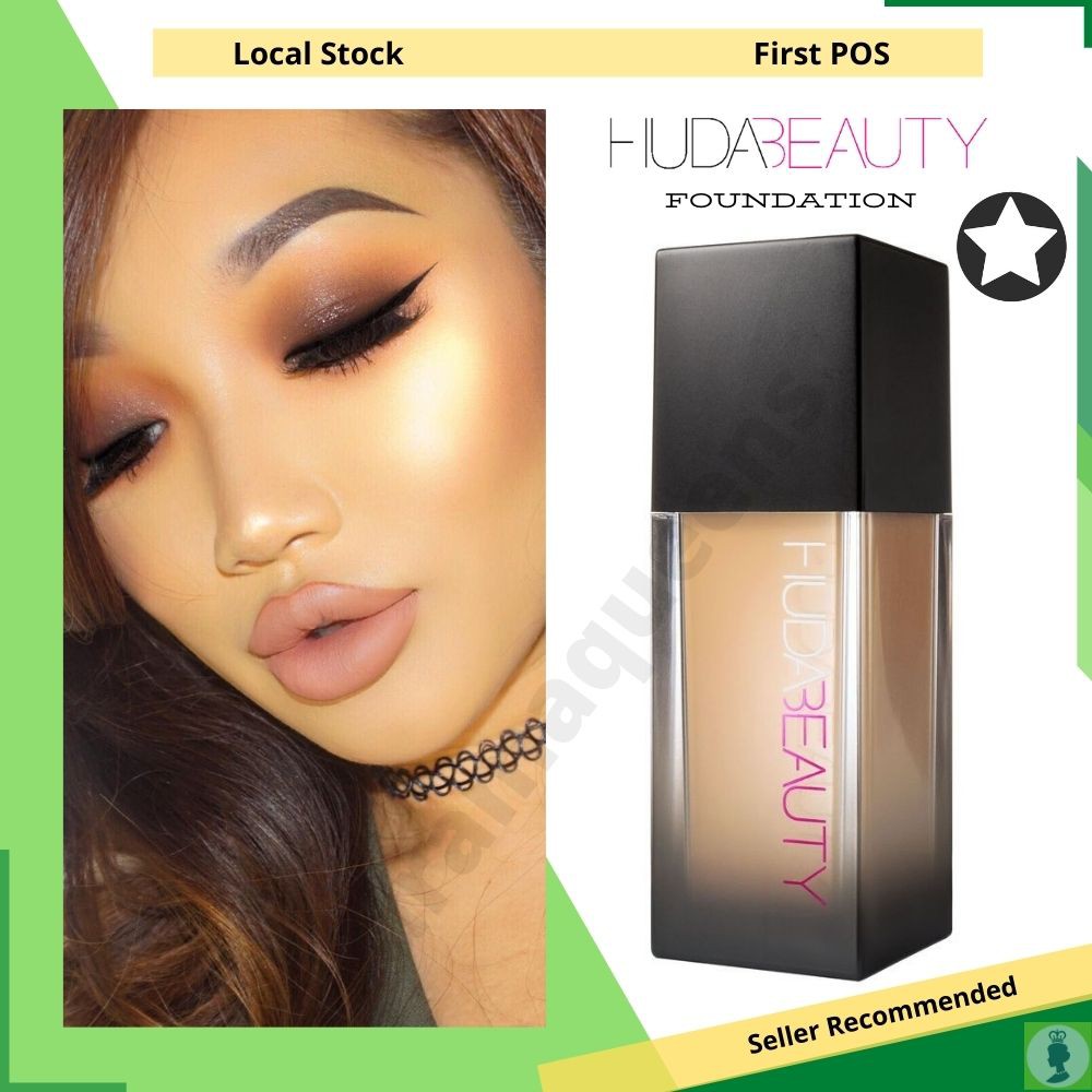 READY STOCK HUDABEAUTY FOUNDATION FULL COVERAGE 35 Ml (Huda Beauty ...