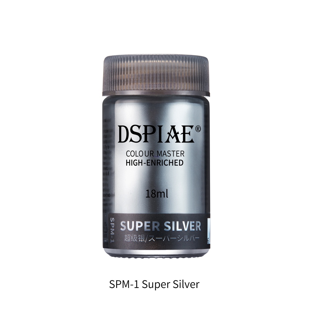 Paint Dspiae Super Color Series Super Silver SPM-1 Super Black SPM-2 ...