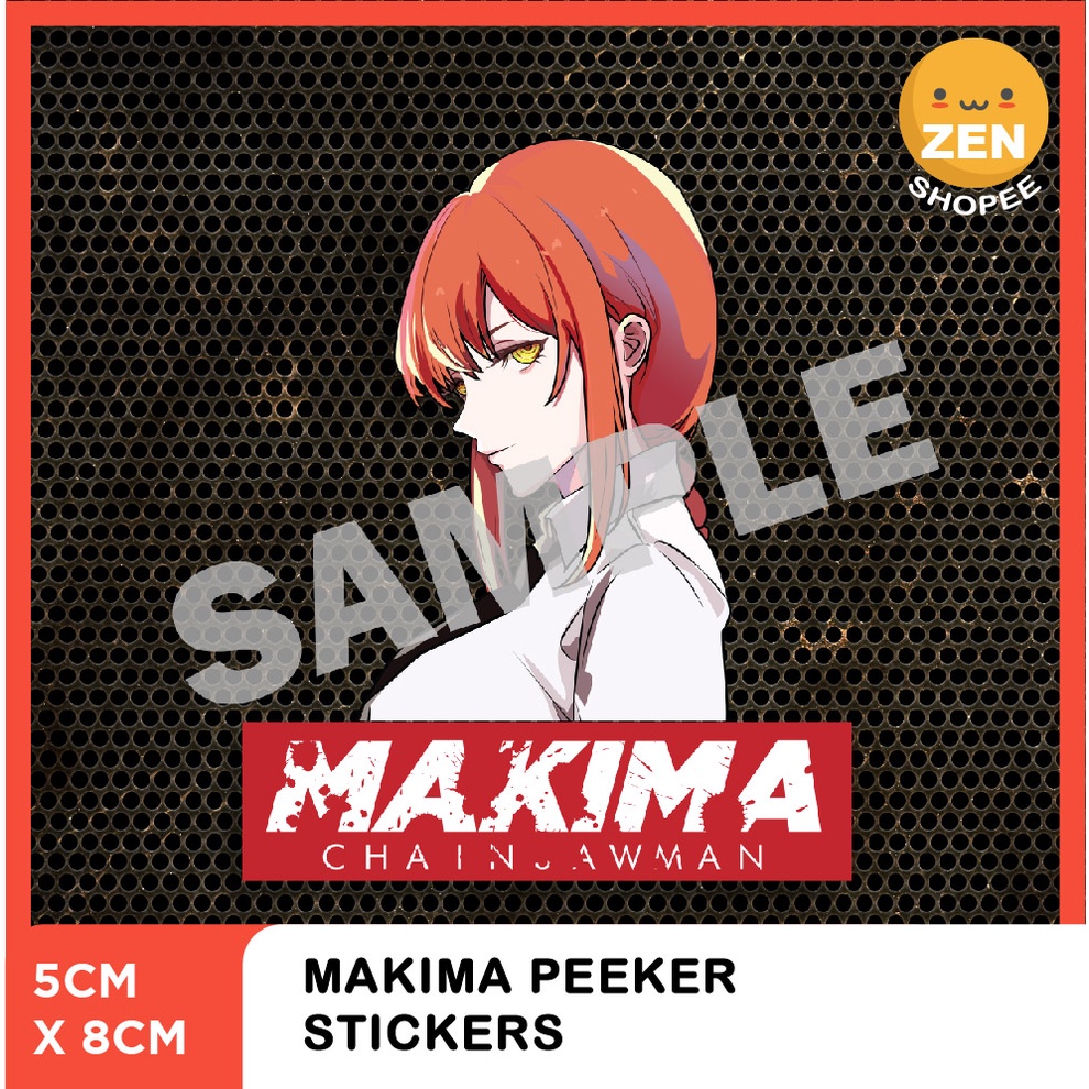 Chainsaw Man Makima Sticker | Shopee Malaysia