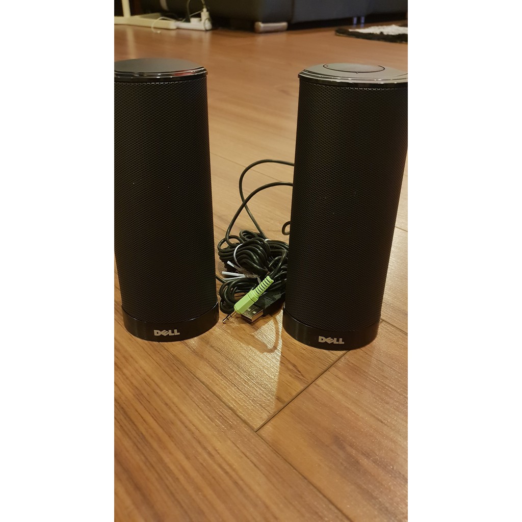 Dell AX210 USB Stereo Speaker System Black Shopee Malaysia