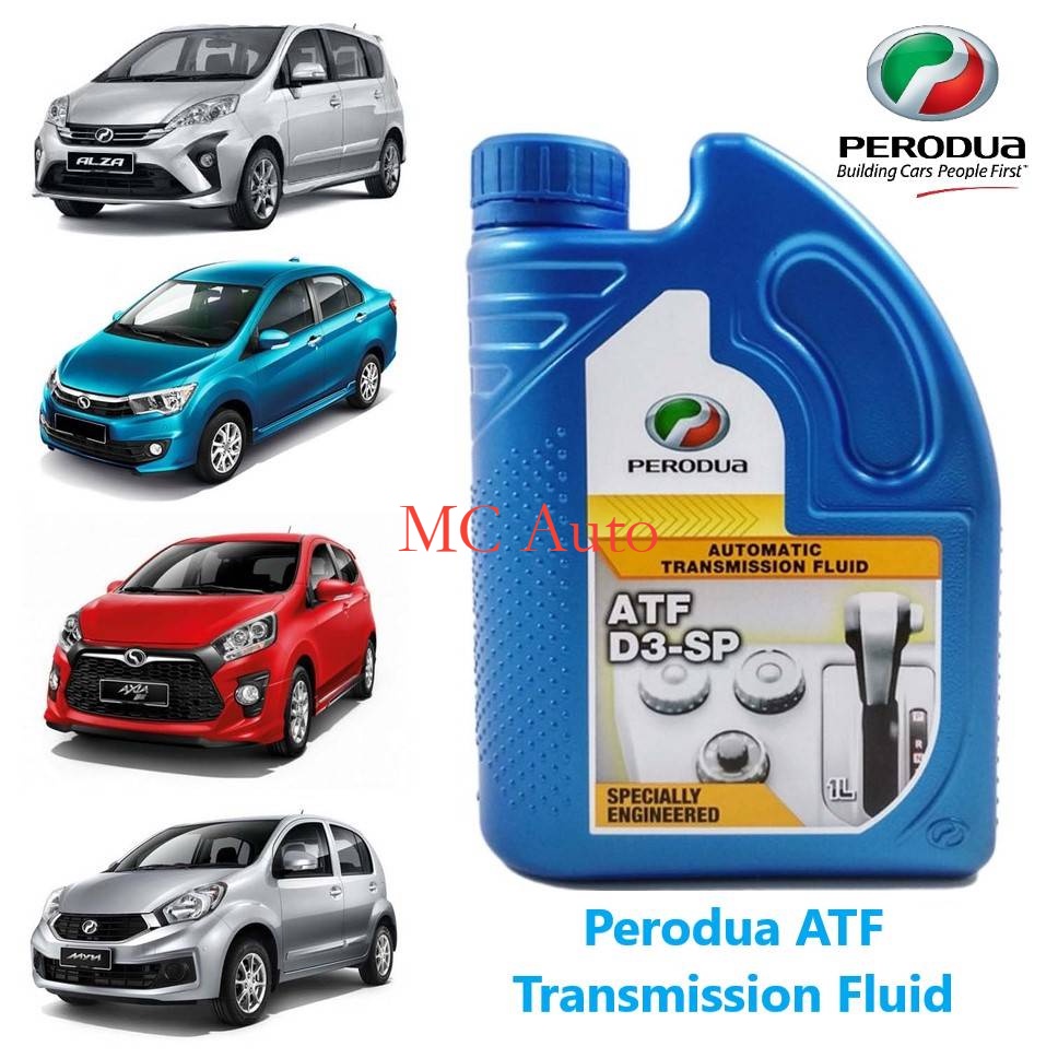 Perodua ATF D3SP SP3 Auto Transmission Fluid GEAR Oil (1L) Myvi Lagi