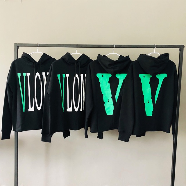 Vlone clearance green hoodie