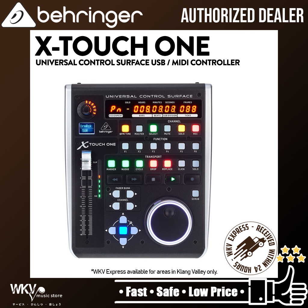 Behringer X-Touch One Universal Control Surface USB MIDI Controller ...