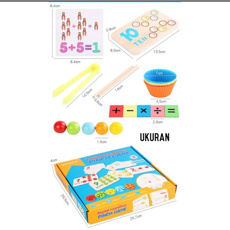 🌟Ready Stock🌟Digital Cognitive Pinch Game Learning Toys | Shopee Malaysia