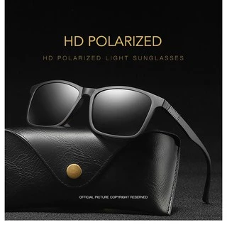 Polaroid Sunglasses Unisex Square Vintage Sun Glasses Famous Brand  Sunglases Polarized Sunglasses Retro Feminino for Women Men