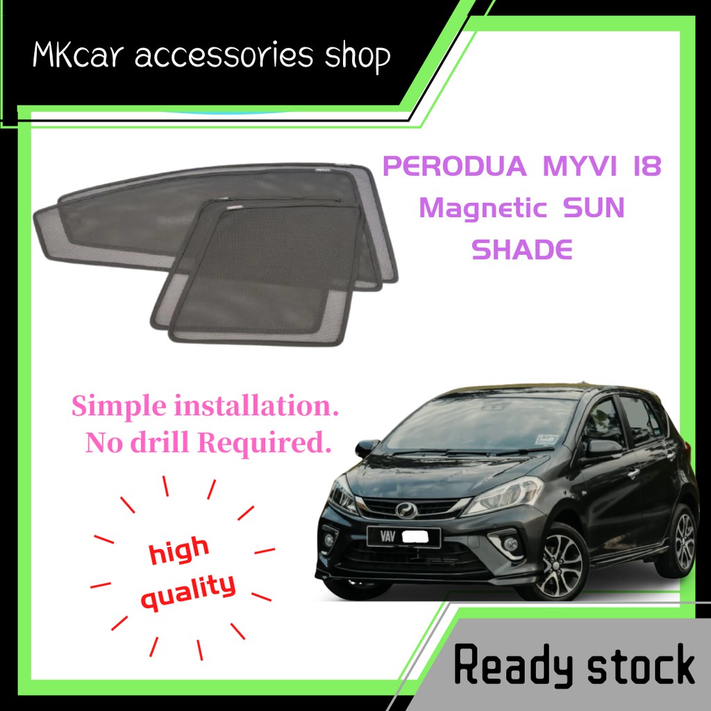 PERODUA MYVI 18 Magnetic SUN SHADE | Shopee Malaysia